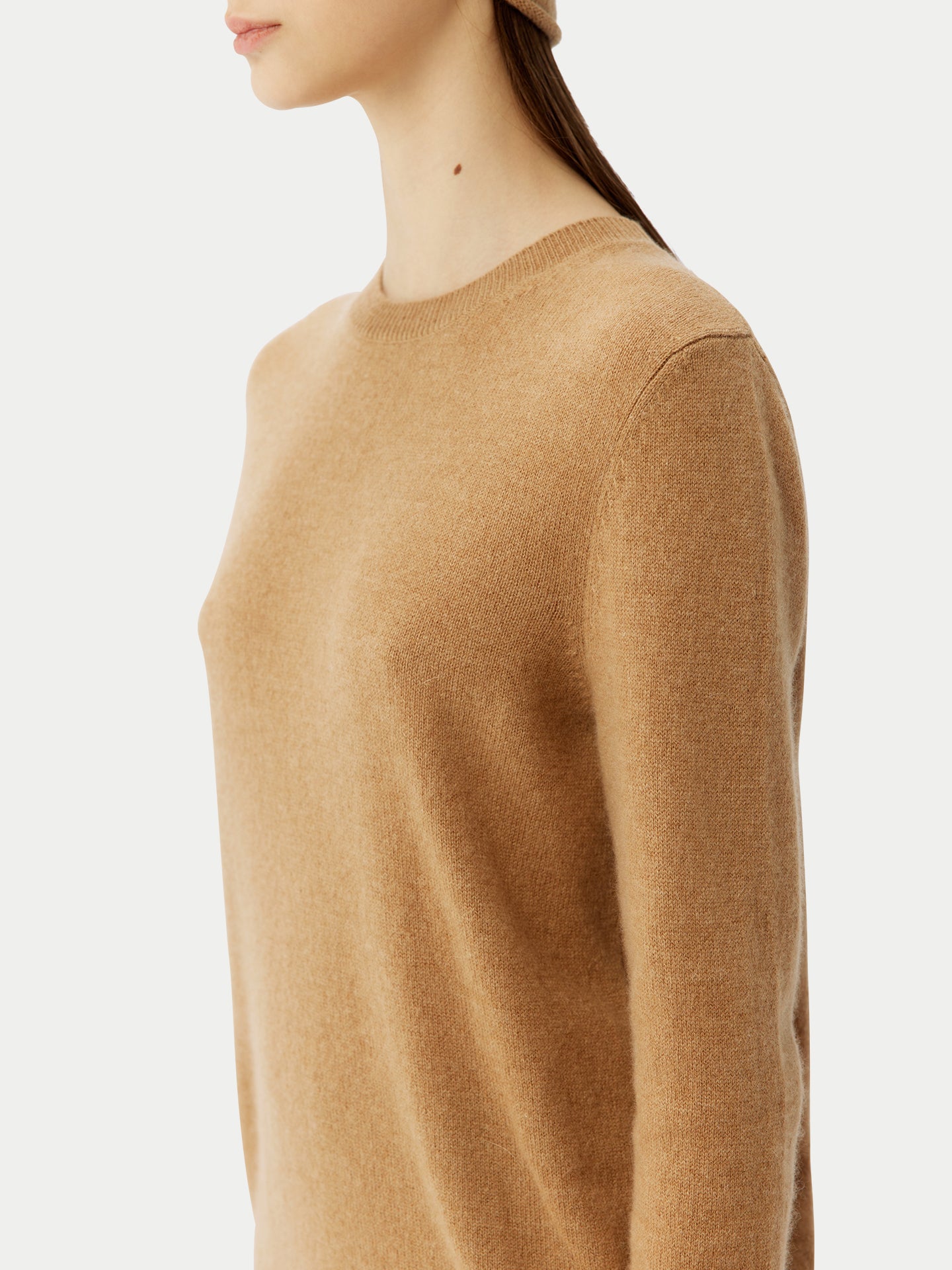 Women's Cashmere €99 Hat & Sweater Set Sheepskin - Gobi Cashmere