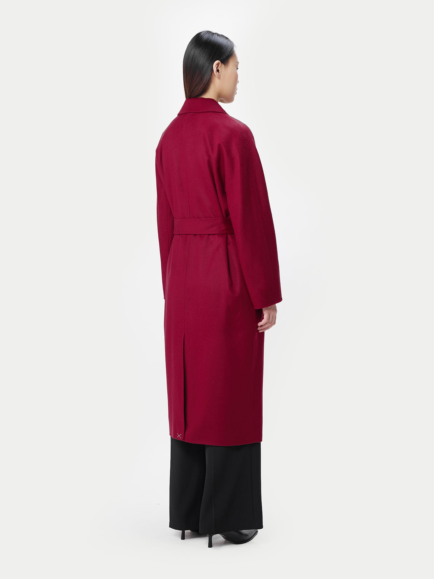 Women’s Double-Breasted Cashmere Coat