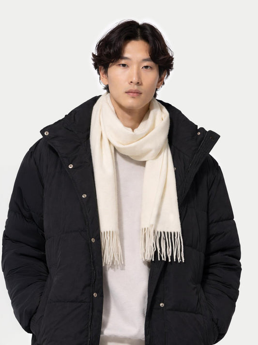 Cashmere Fringed Scarf