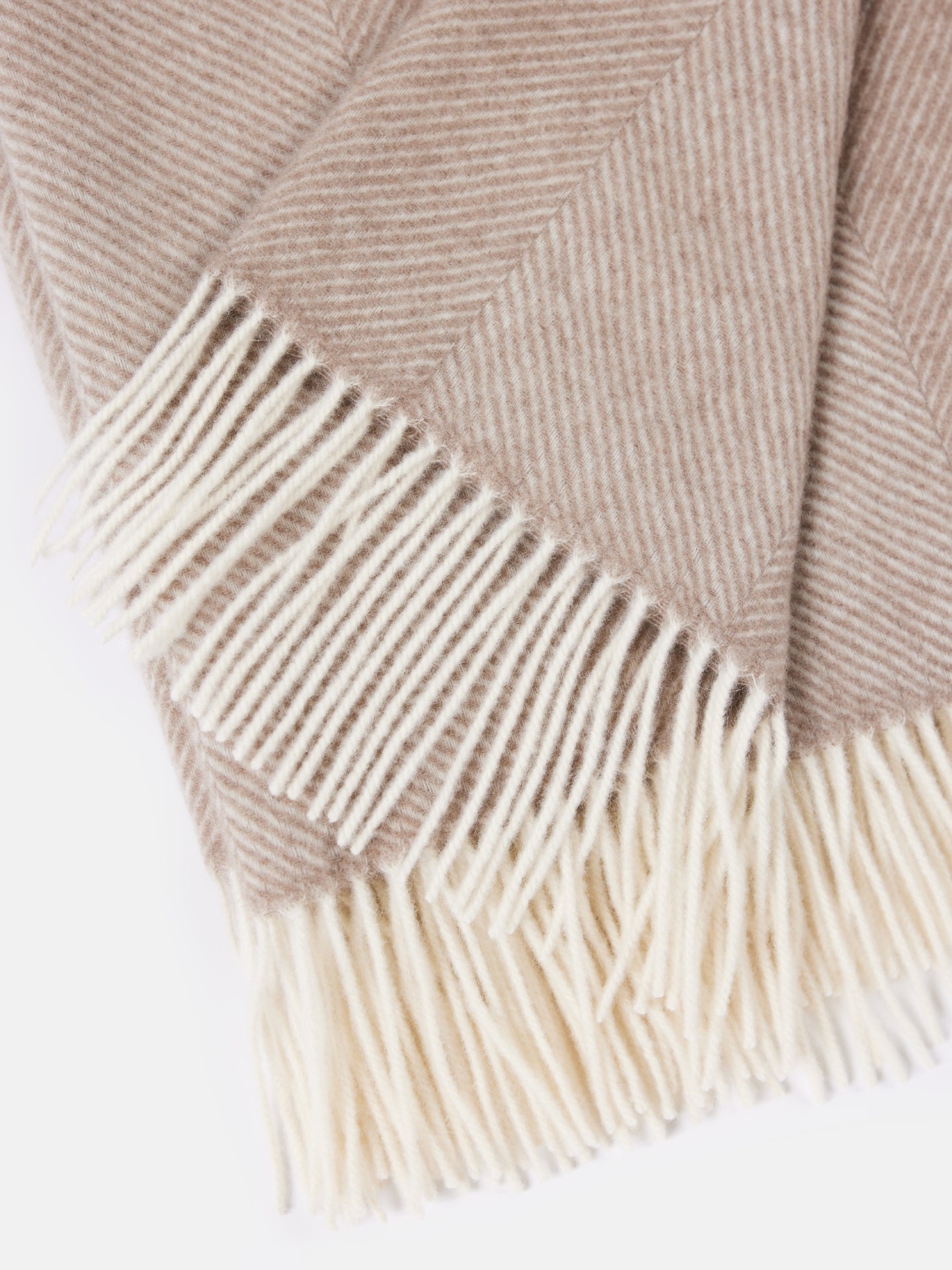 Unisex Cashmere Super Soft Throw Taupe - Gobi Cashmere