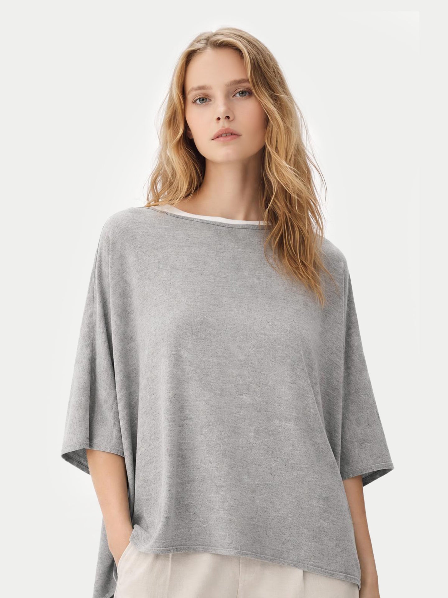 Timeless Knitted Poncho