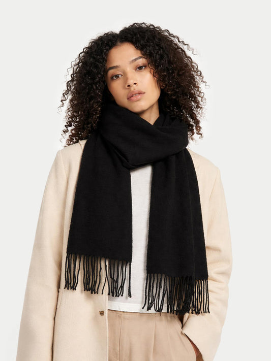 Cashmere Fringed Scarf