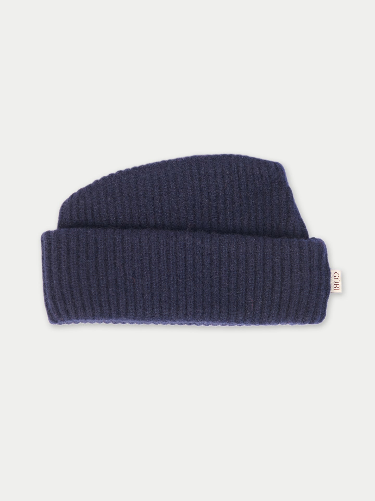 Unisex Cashmere Grandpa Hat Navy Blazer - Gobi Cashmere