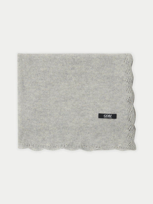 Baby Cashmere blanket Dawn Blue - Gobi Cashmere