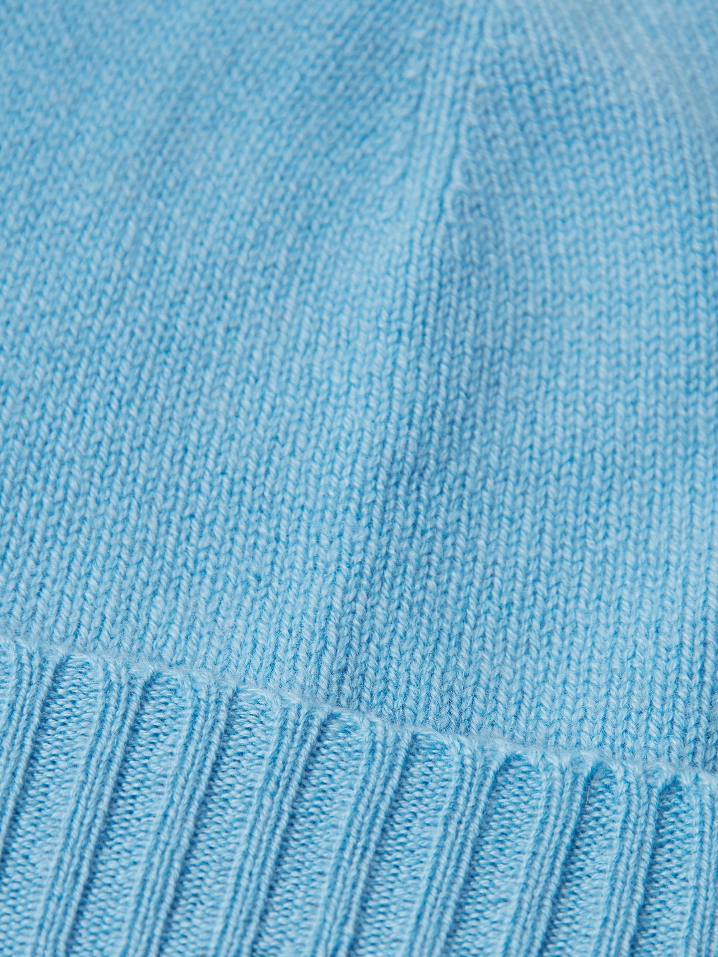 Kids Cashmere Beanie Azure Blue - Gobi Cashmere