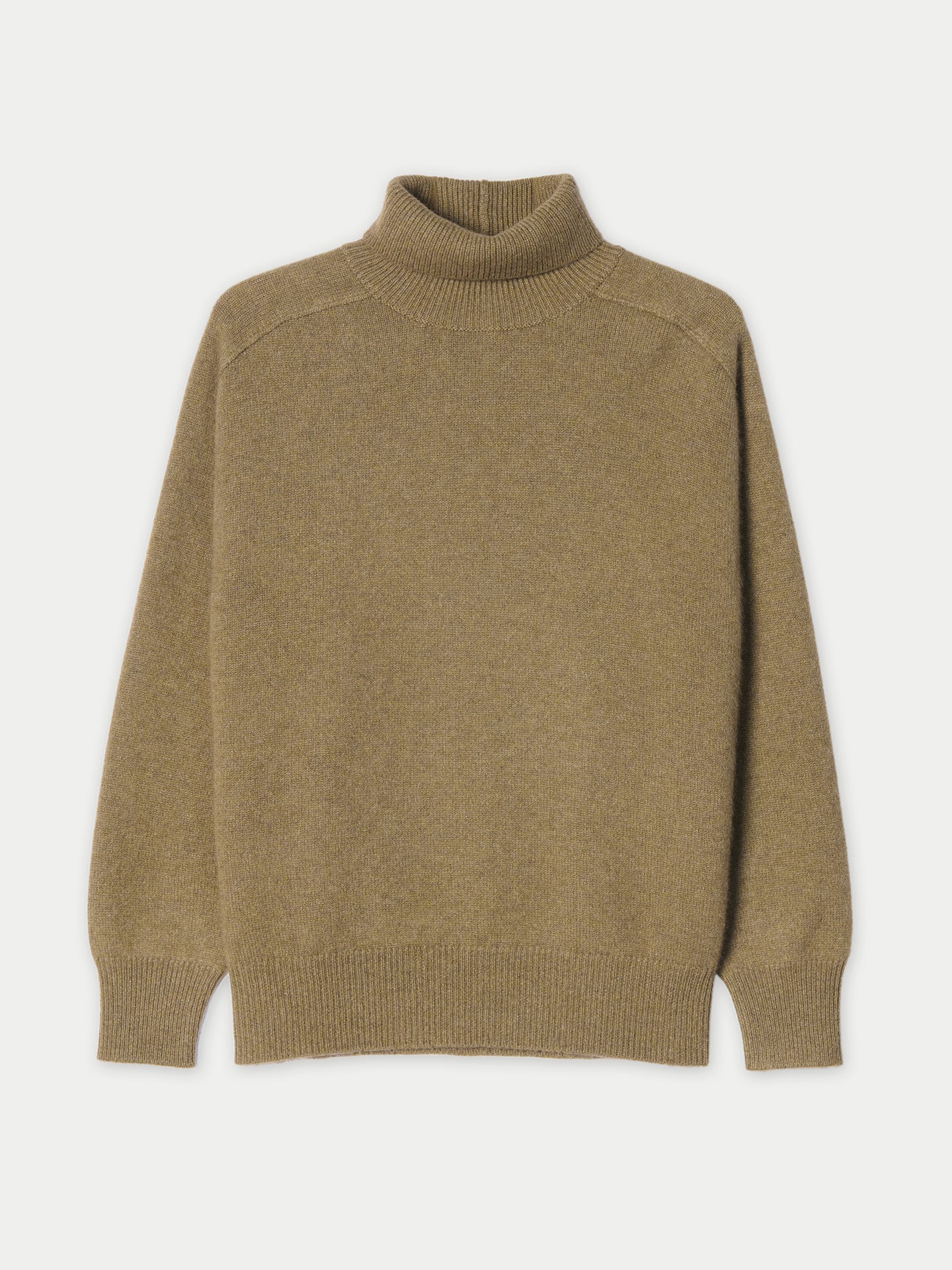 Unisex High-Neck Cashmere Sweater