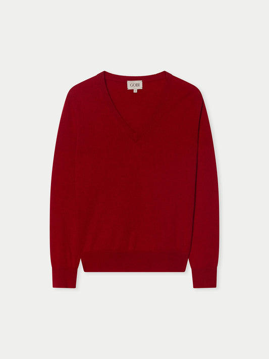 Timeless Cashmere V-Neck Sweater
