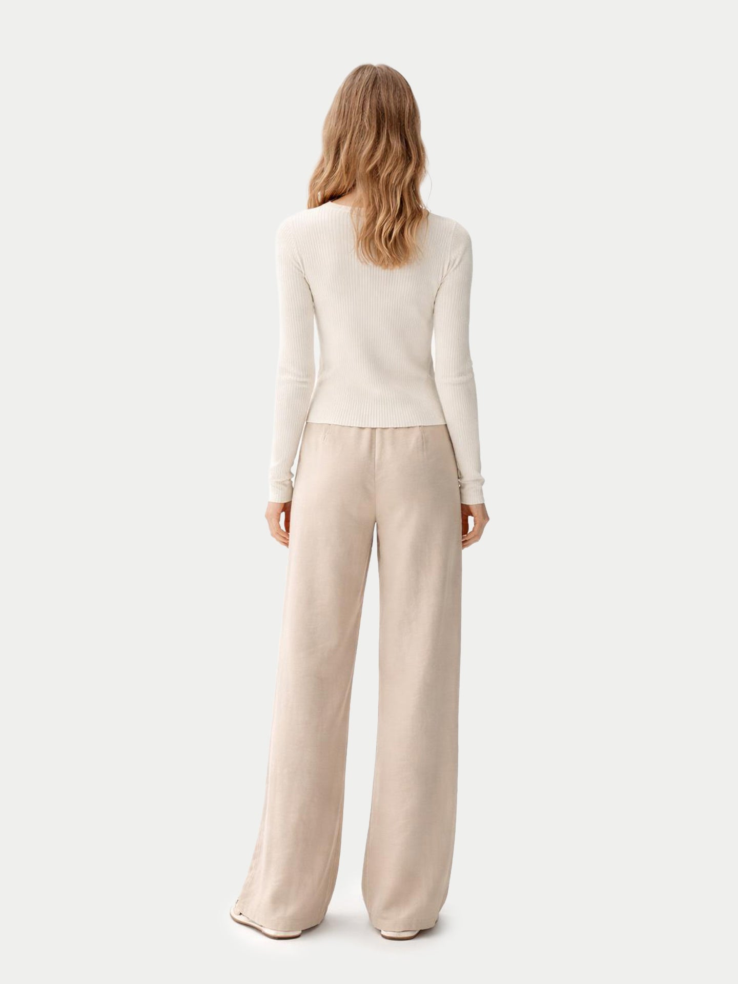 Cashmere Silk Buttoned Cardigan