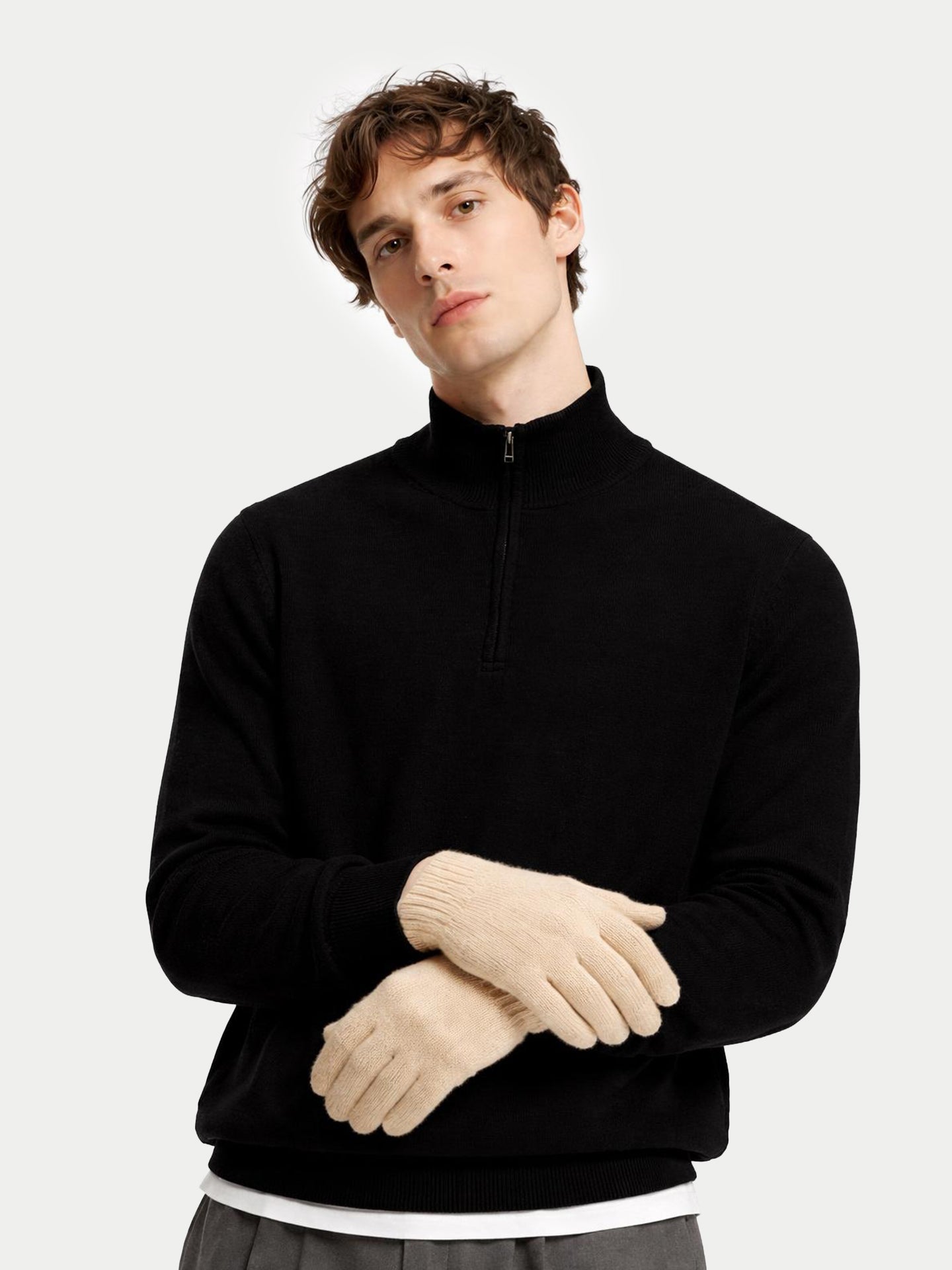 Essential Knit Cashmere Gloves