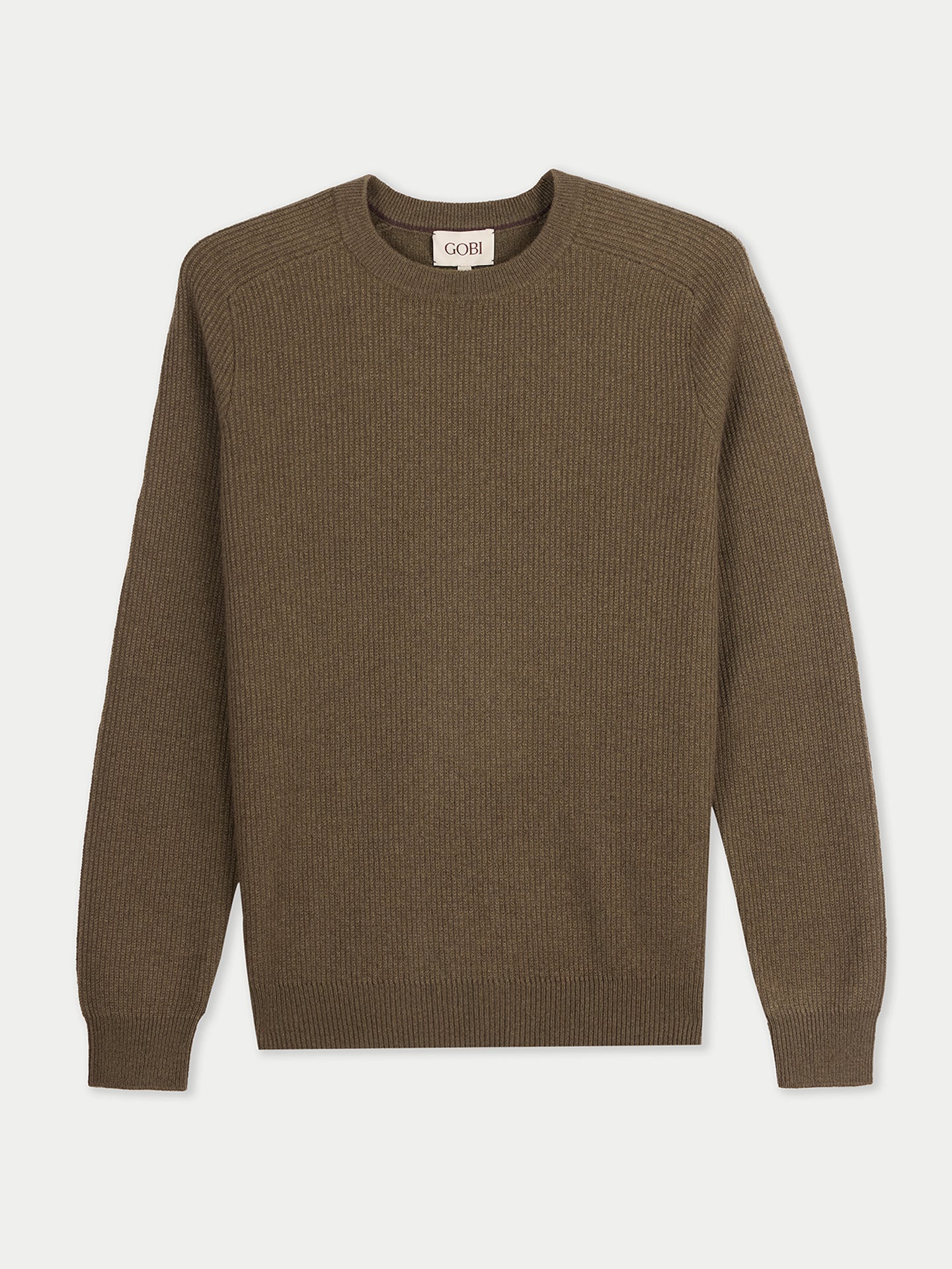 Men's Ribbed Cashmere Sweater