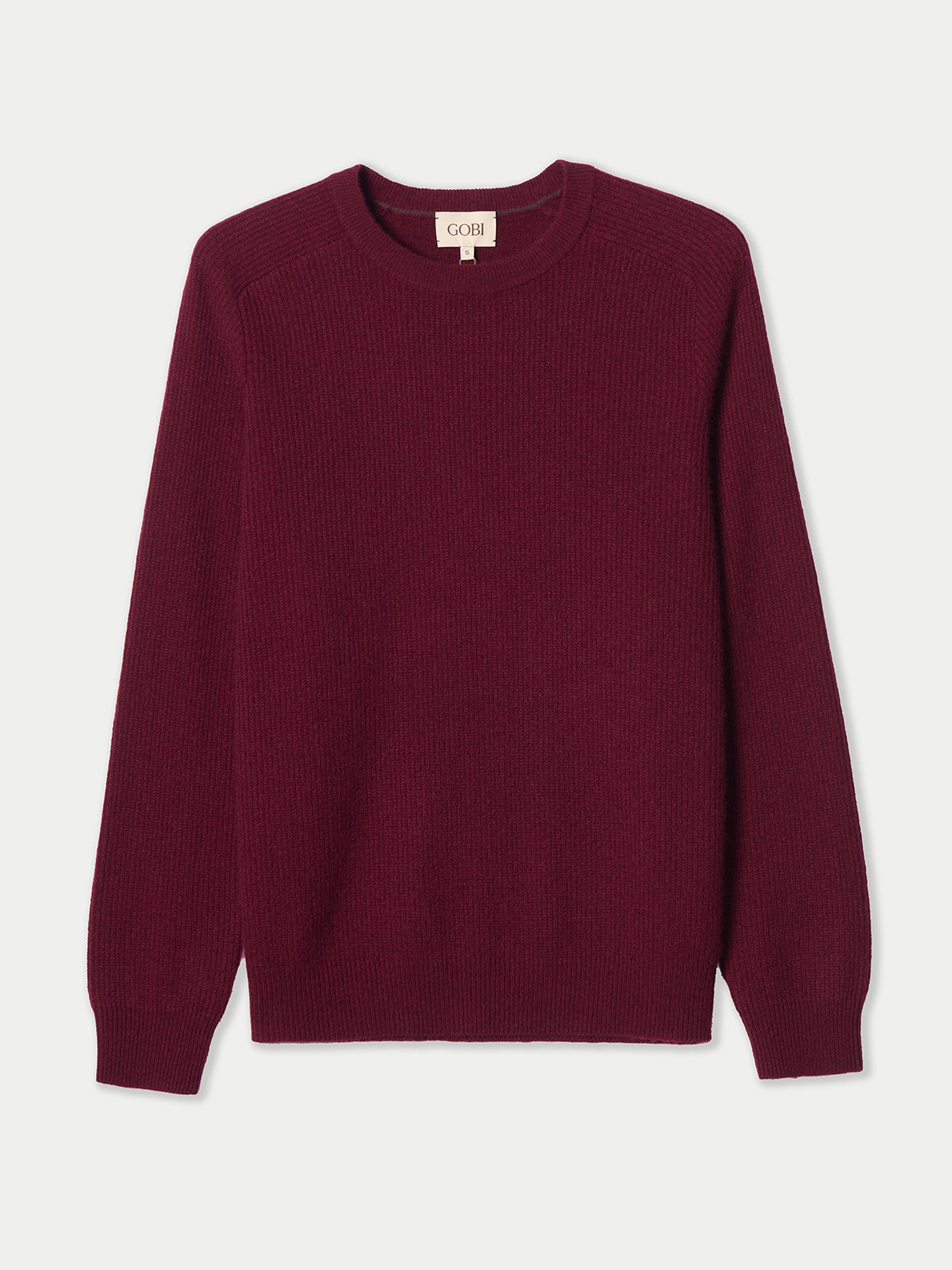 Men's Ribbed Cashmere Sweater