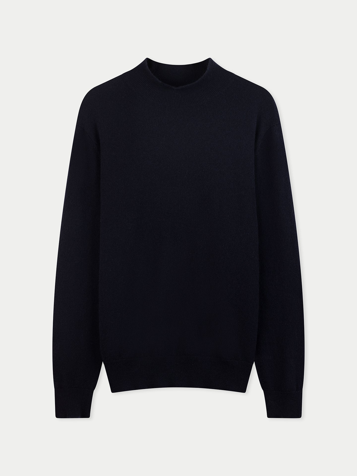 Timeless Mock Neck Cashmere Sweater