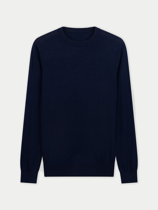 Cashmere Silk C-Neck Sweater