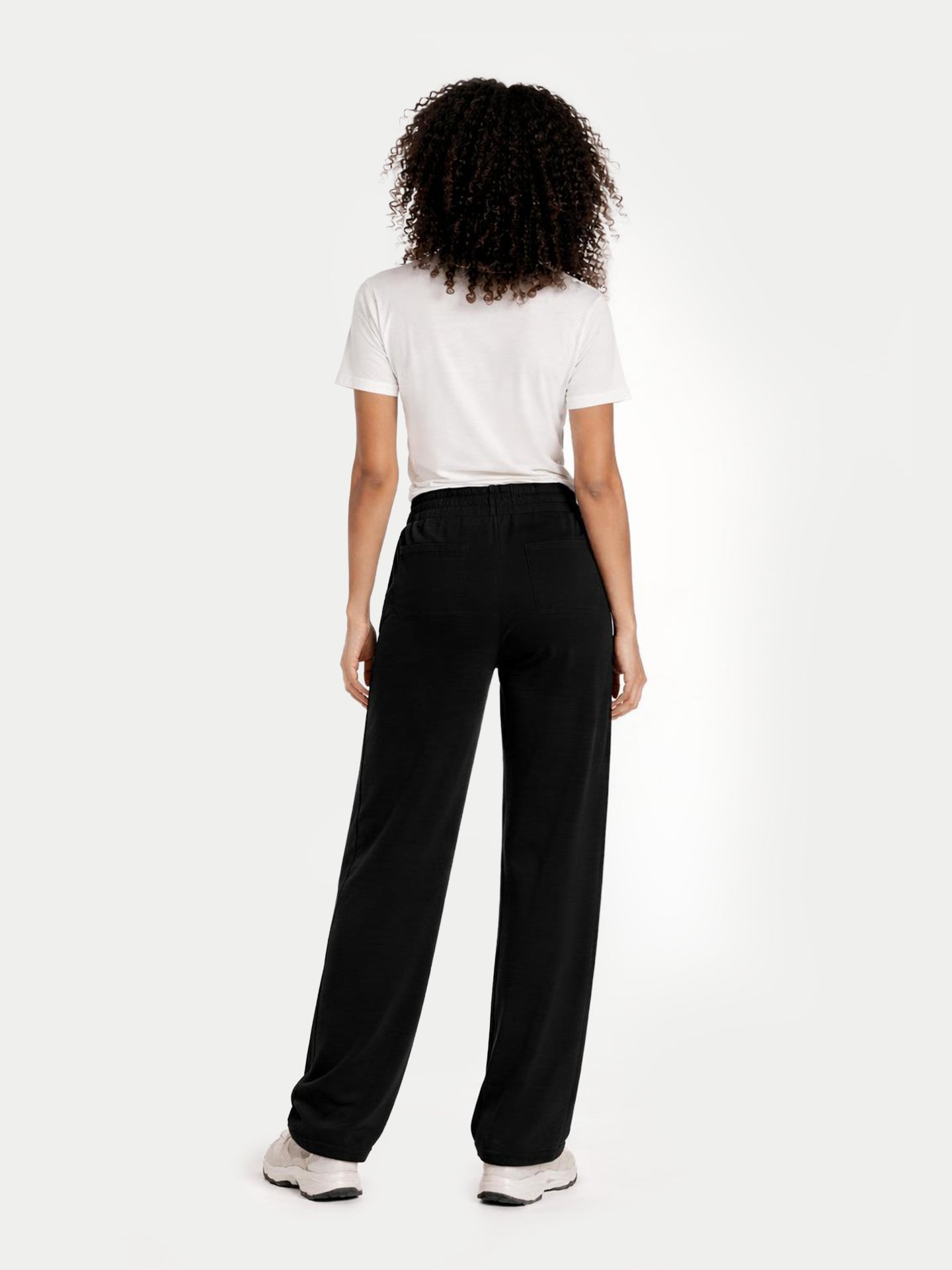 Cashmere Straight Leg Jogger
