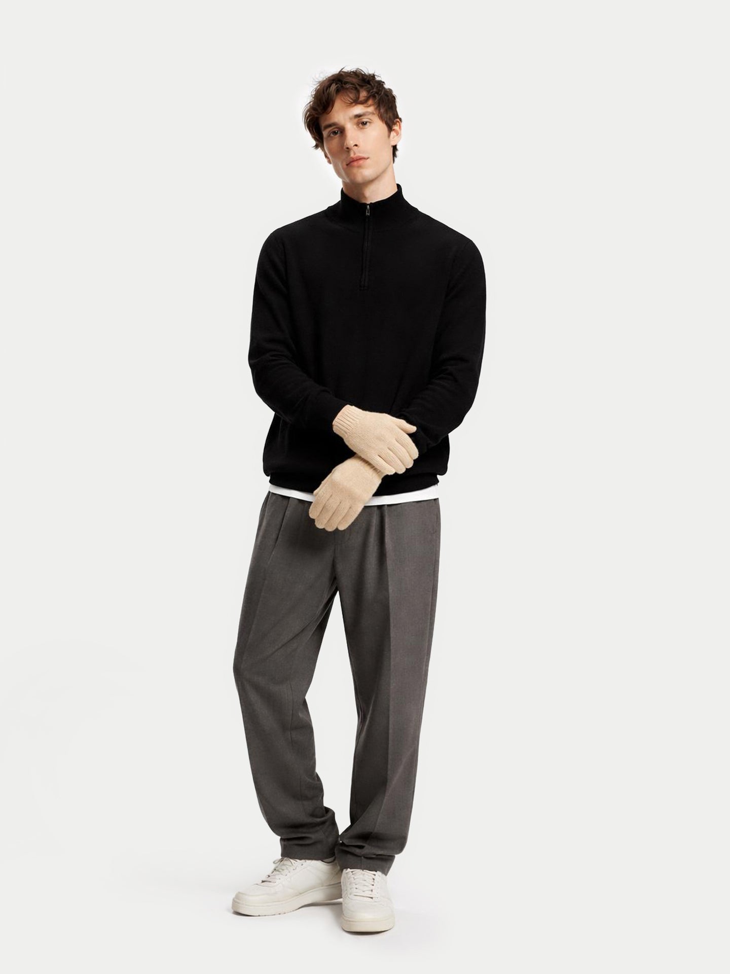 Essential Knit Cashmere Gloves