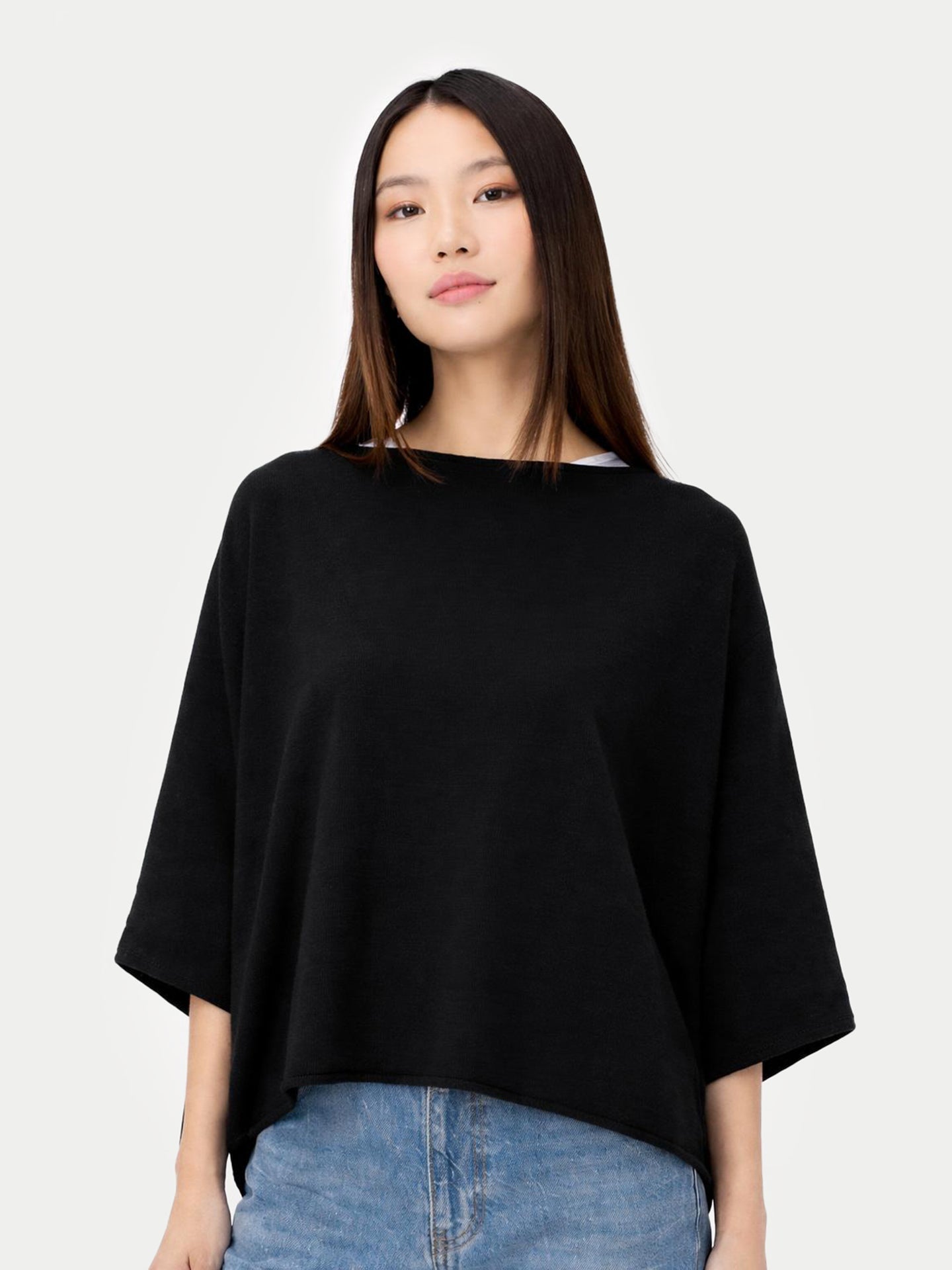 Timeless Knitted Poncho