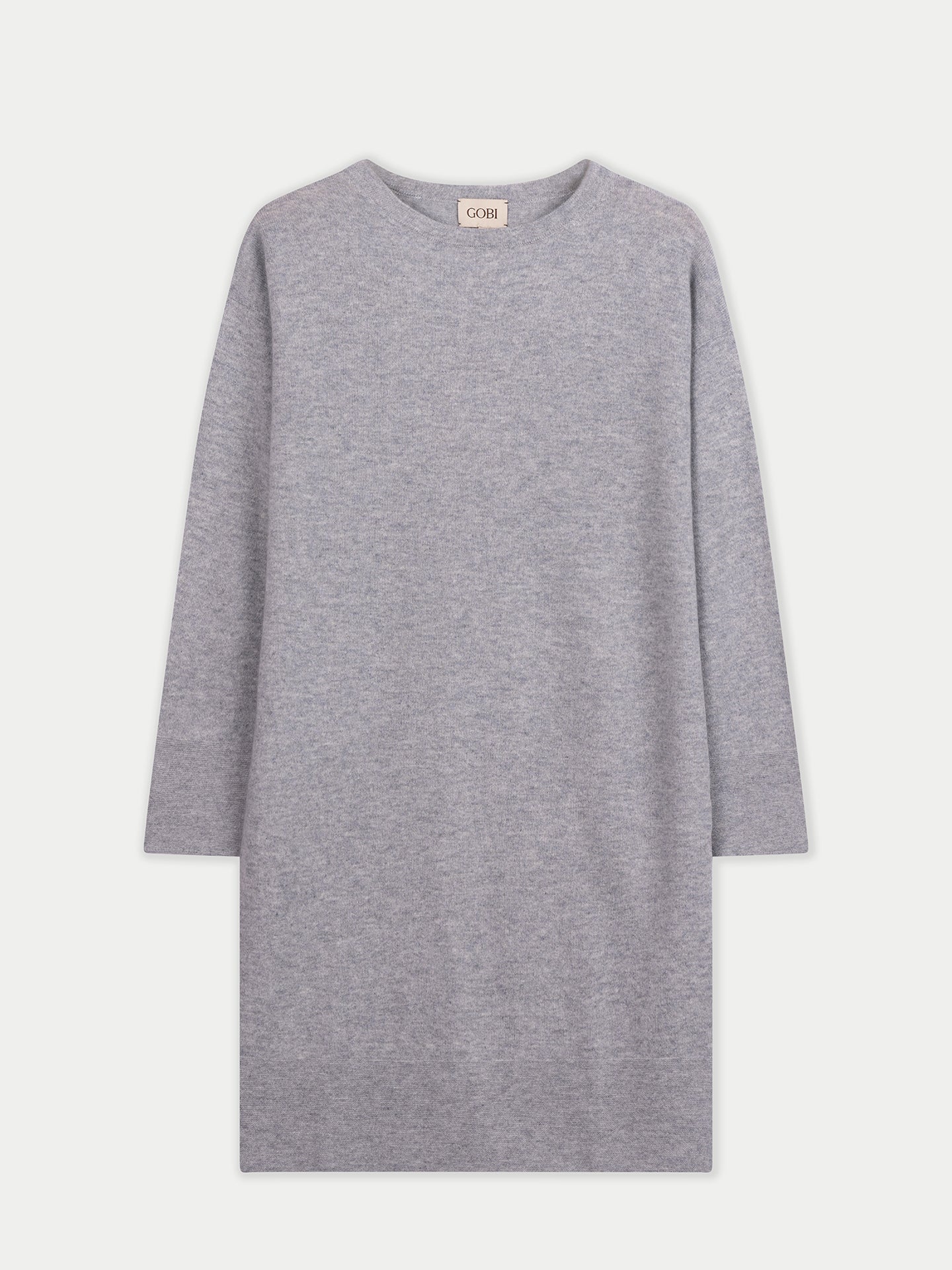 Seamless Crewneck Cashmere Dress