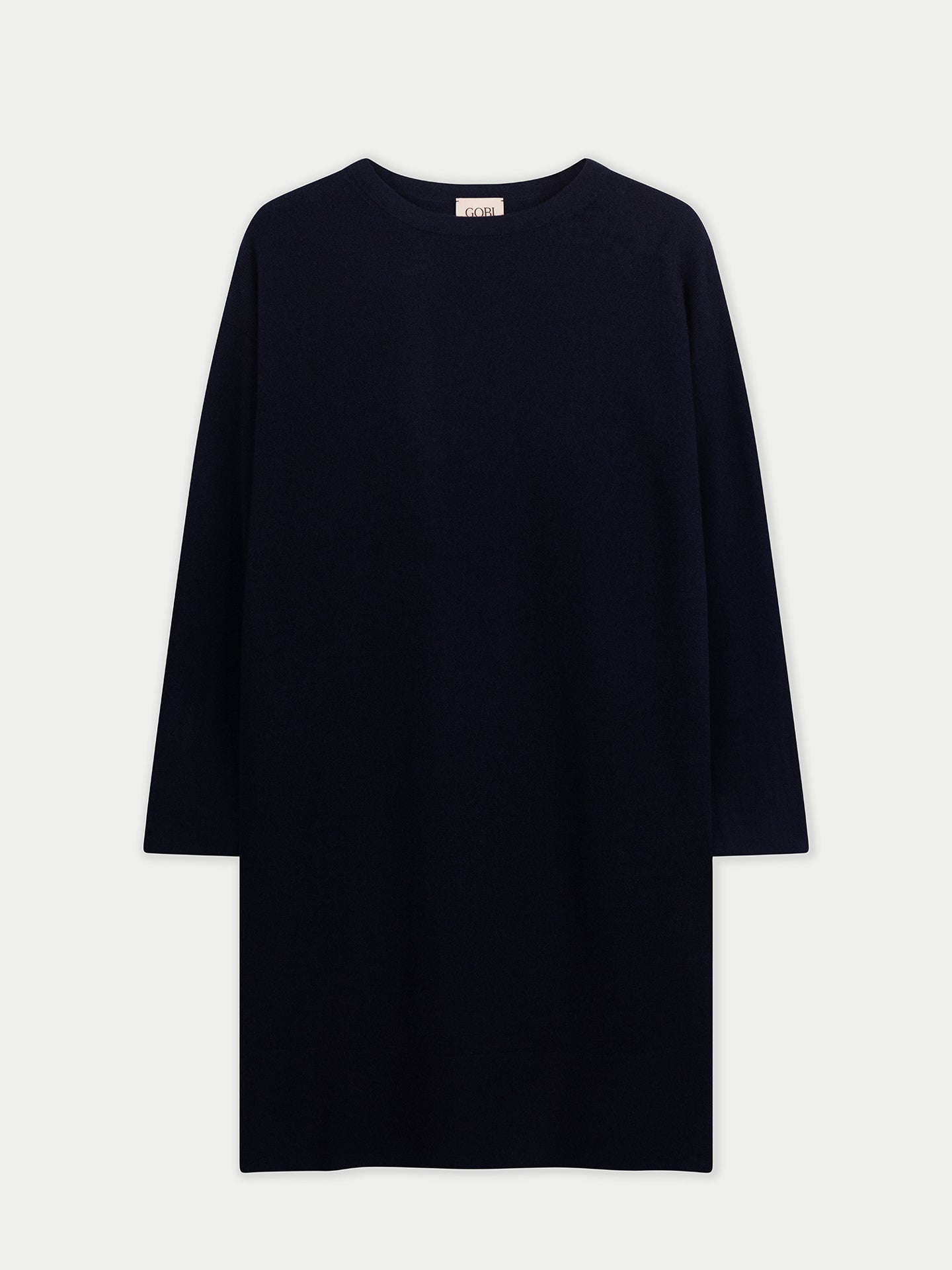 Seamless Crewneck Cashmere Dress