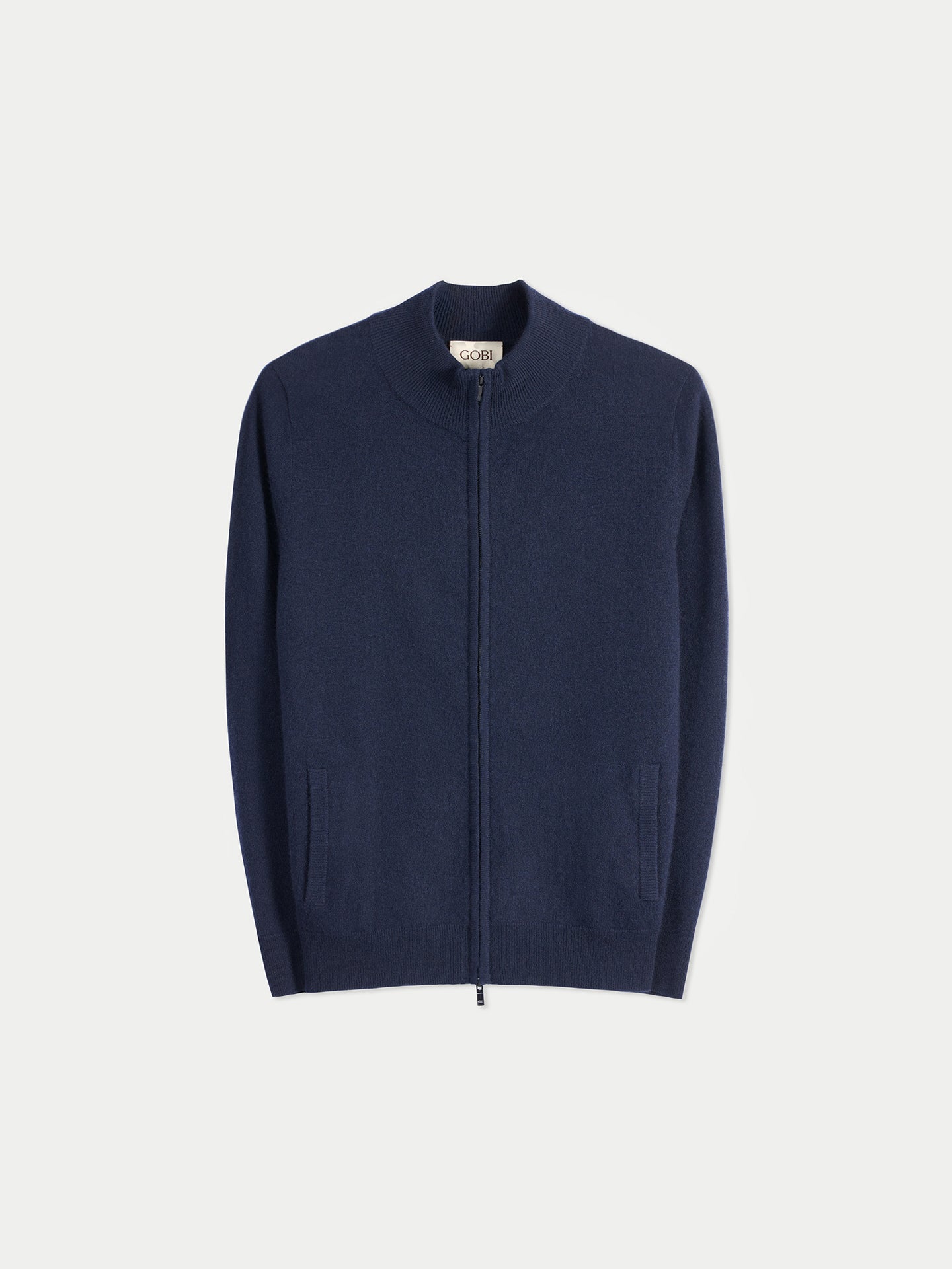 Timeless Cashmere Full-Zip Cardigan