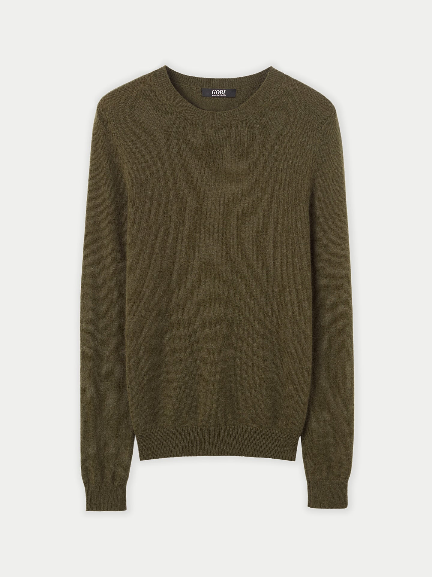 Women's Cashmere €99 Hat & Sweater Set Capulet Olive - Gobi Cashmere