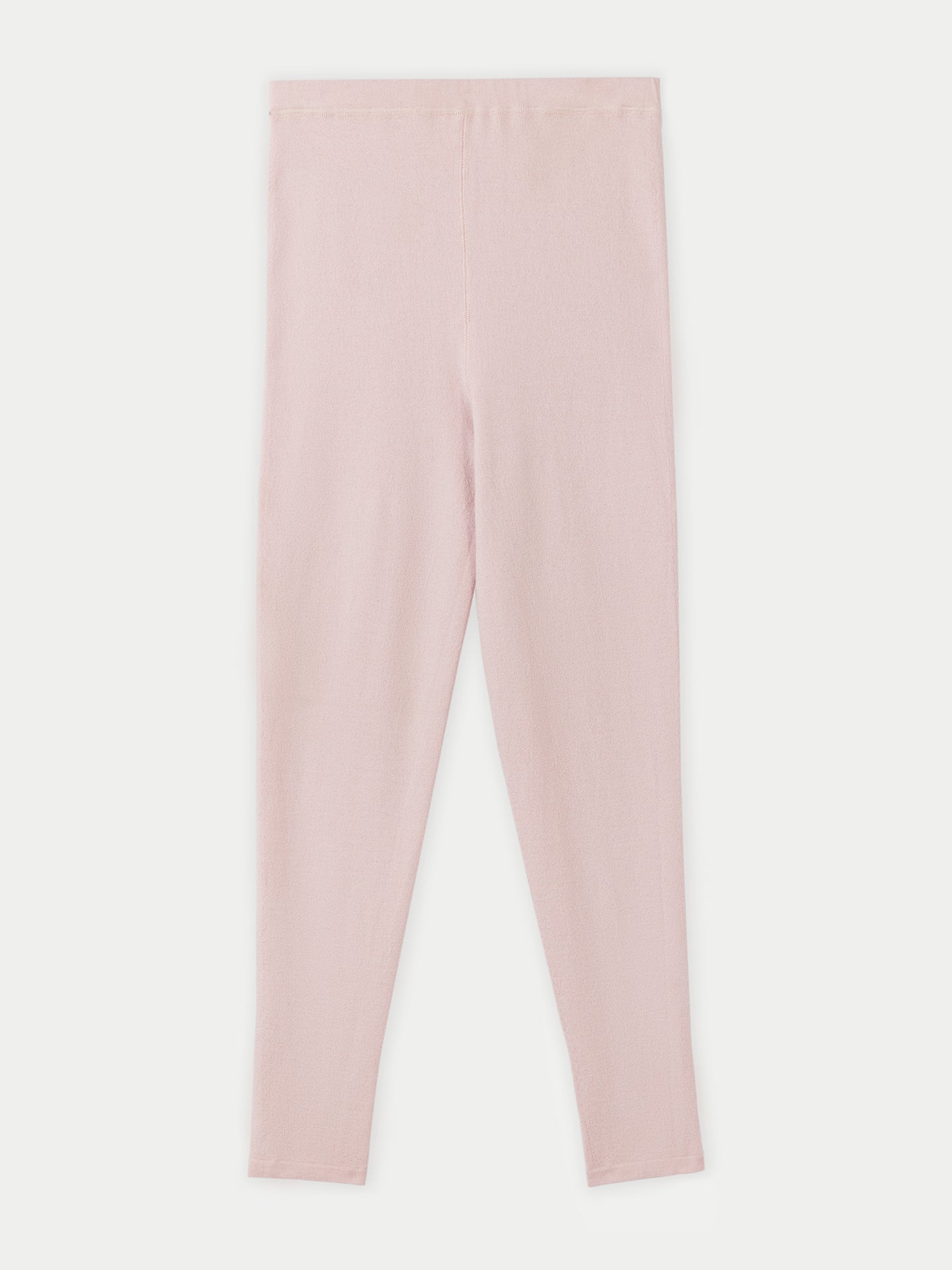 Women's Silk Cashmere Leggings Powder Pink - Gobi Cashmere