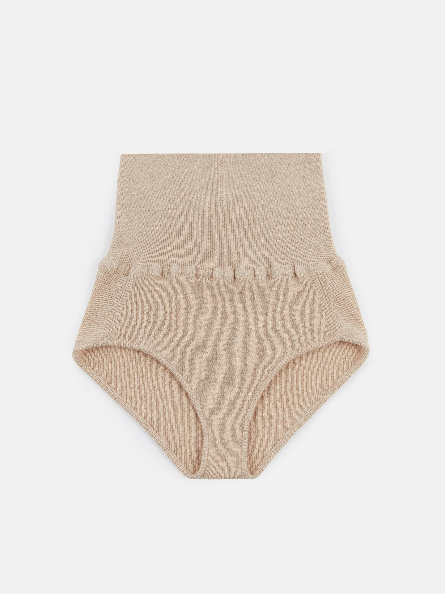 Women's Organic Colour Cashmere Underwear Beige - Gobi Cashmere