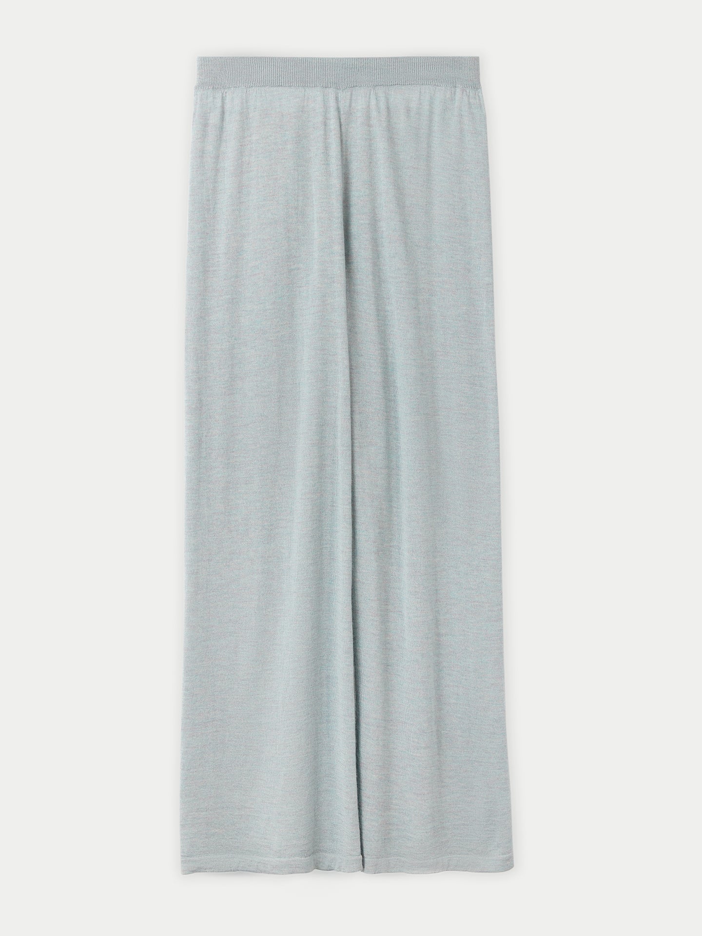 Women's Silk Cashmere Wide Leg Pants Abyss - Gobi Cashmere