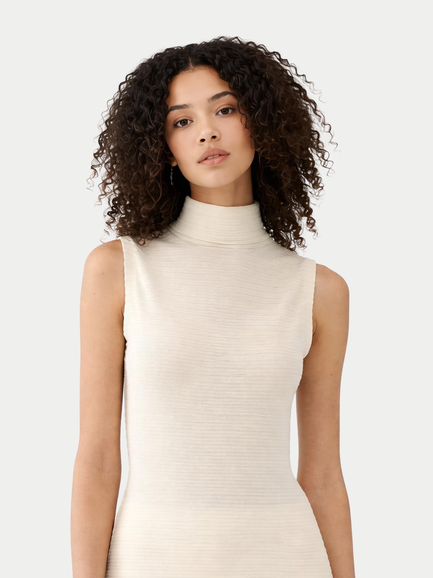 Lightweight Cashmere Silk Turtleneck