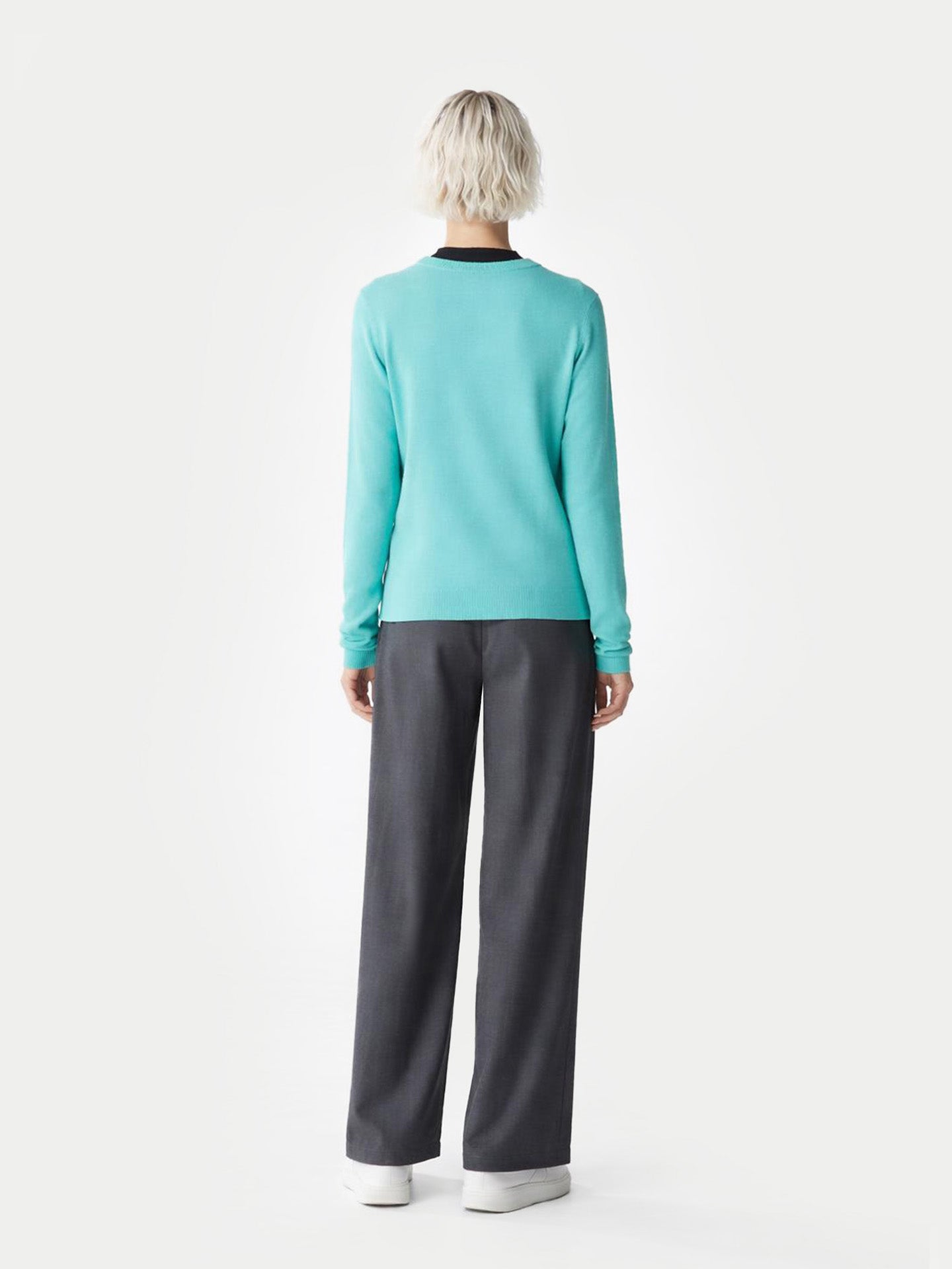 Essential Cashmere Crewneck Sweater Holiday - Gobi Cashmere