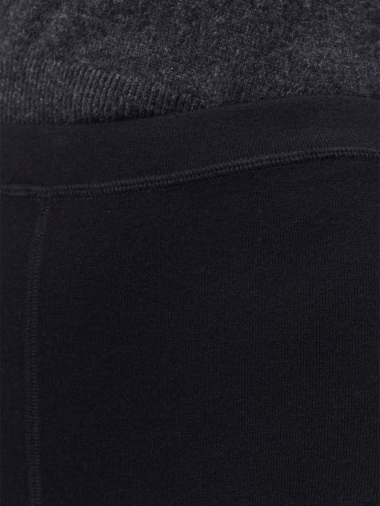 Women's Silk Cashmere Leggings Black - Gobi Cashmere