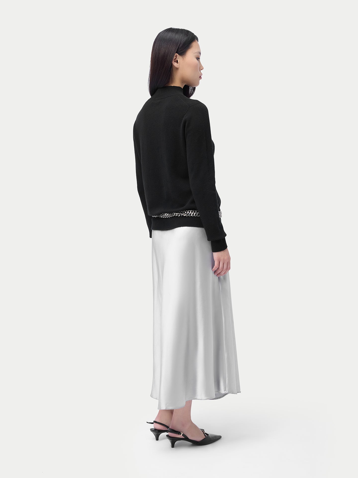 Essential Cashmere Mock Neck Sweater