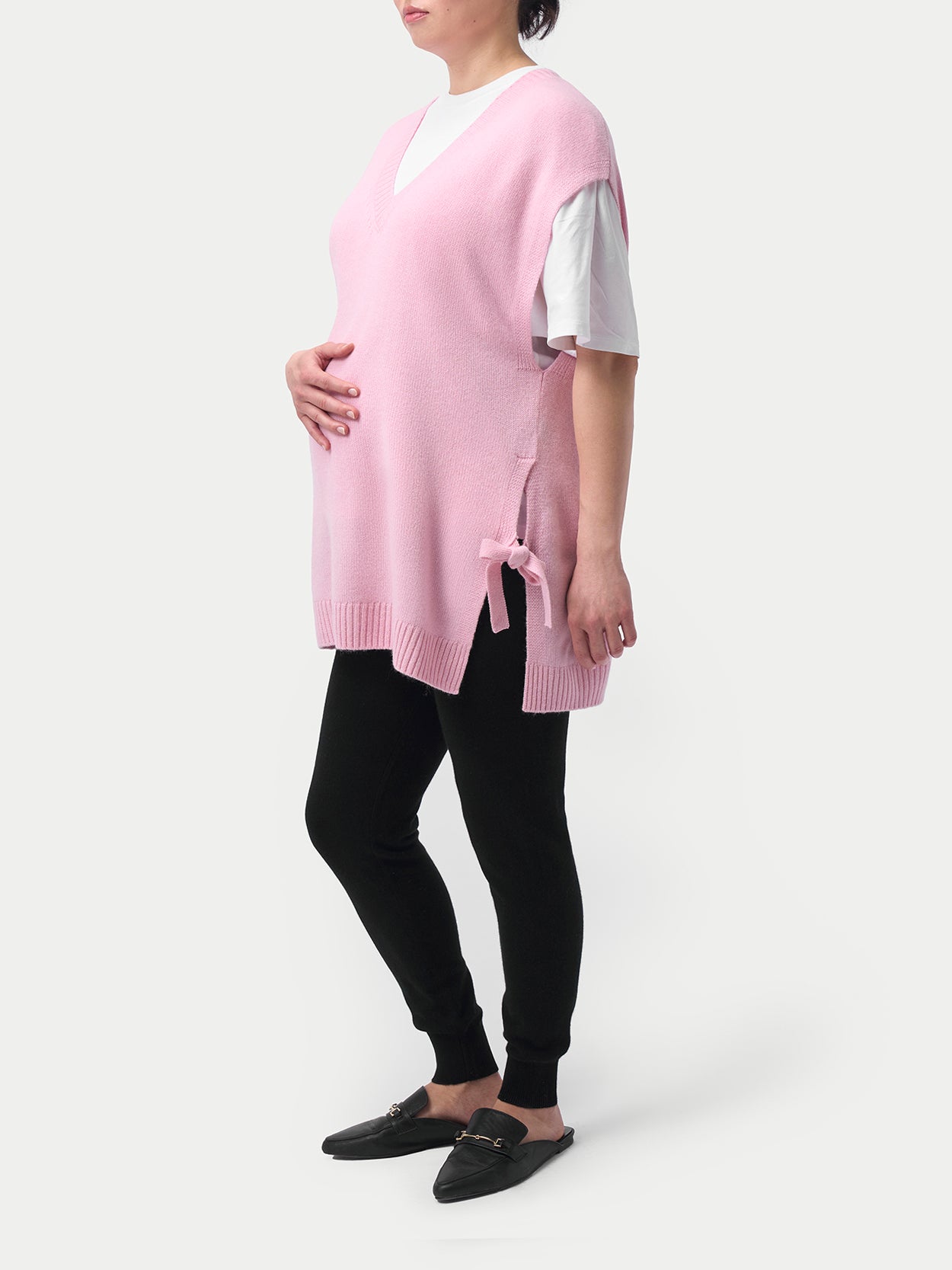 Over Bump Maternity Cashmere Knit Pants