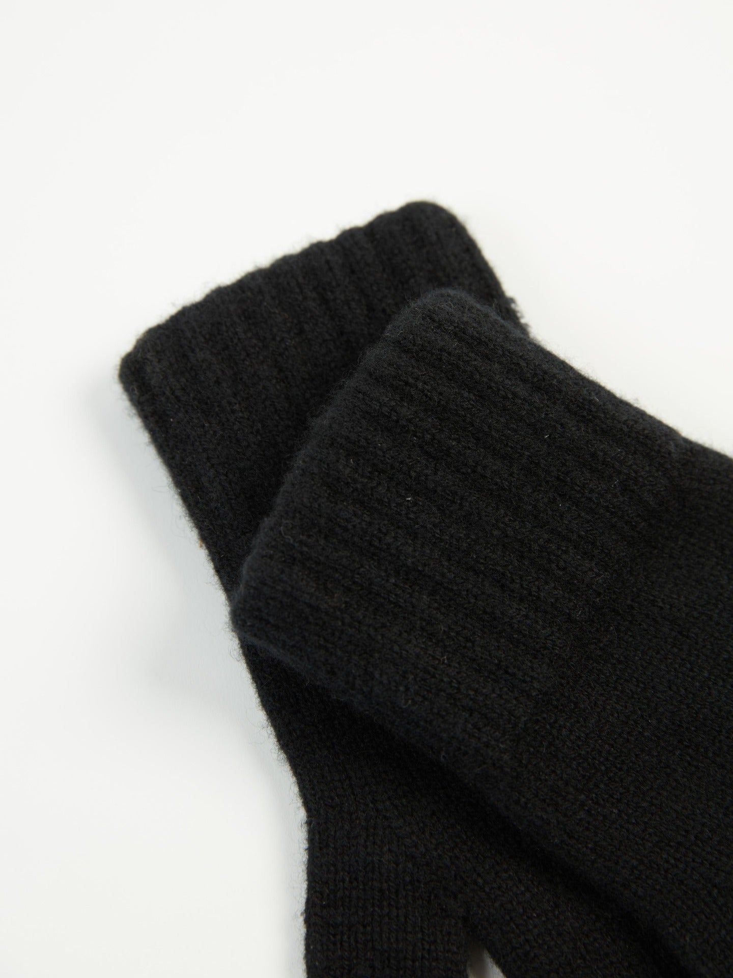 Women's Cashmere Gloves Black - Gobi Cashmere