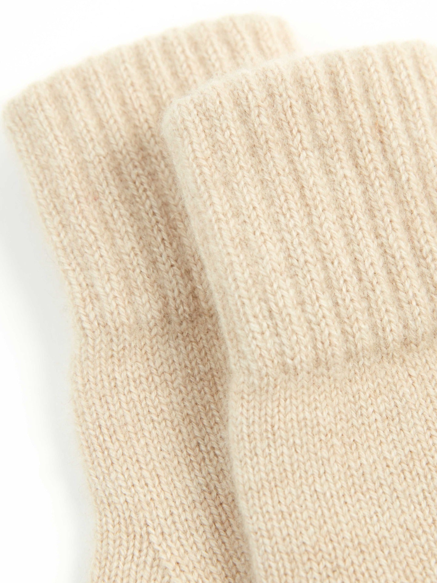 Women's Cashmere Gloves Beige - Gobi Cashmere