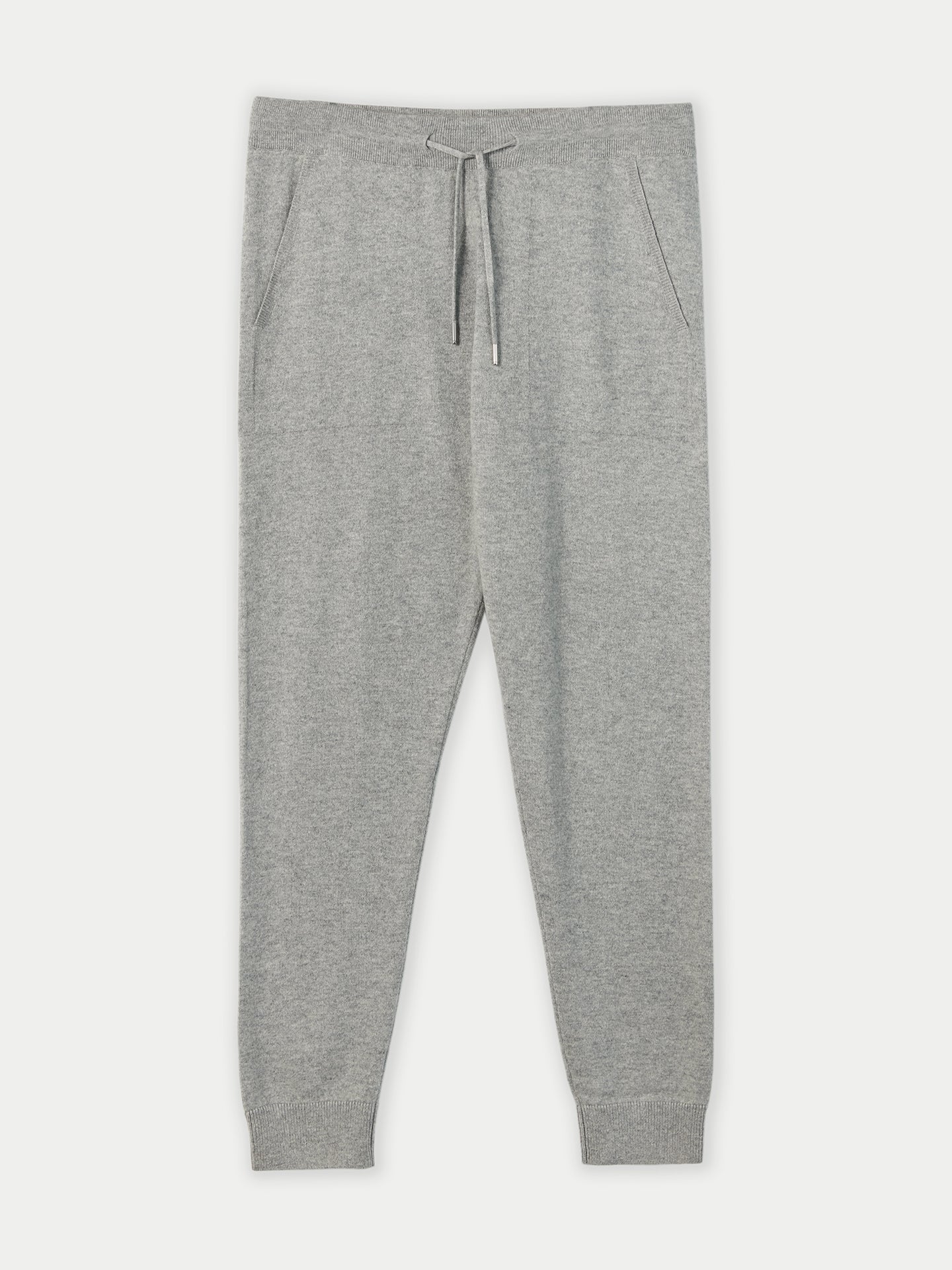 Men's Cashmere Jogger Light Gray - Gobi Cashmere