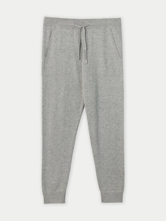 Men's Cashmere Jogger Light Gray - Gobi Cashmere