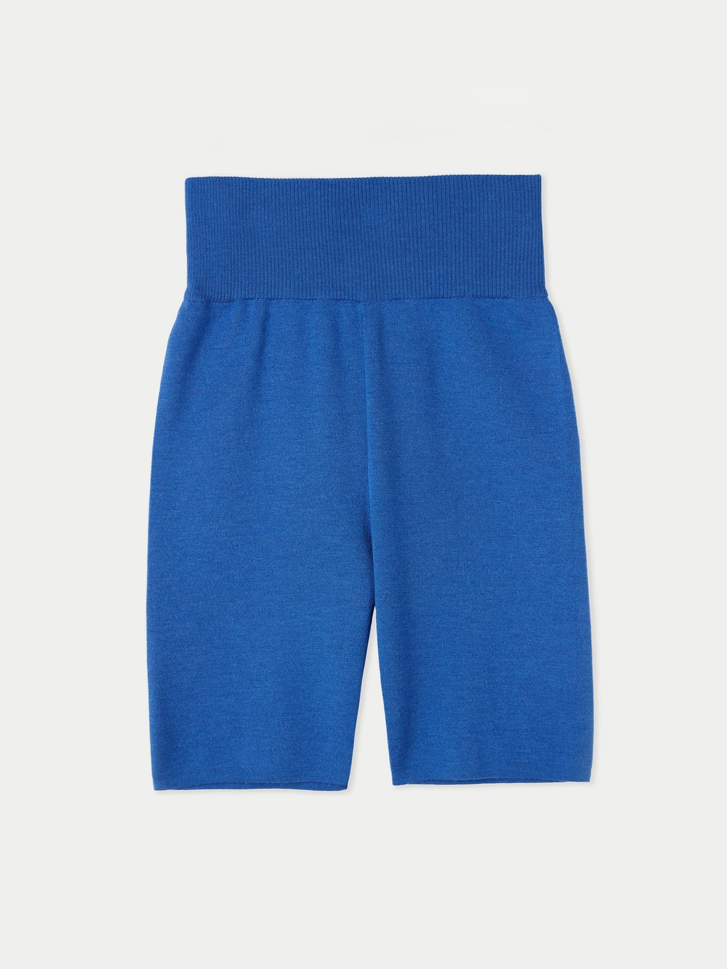 Women's Silk Cashmere  Biker Shorts Nautical Blue - Gobi Cashmere
