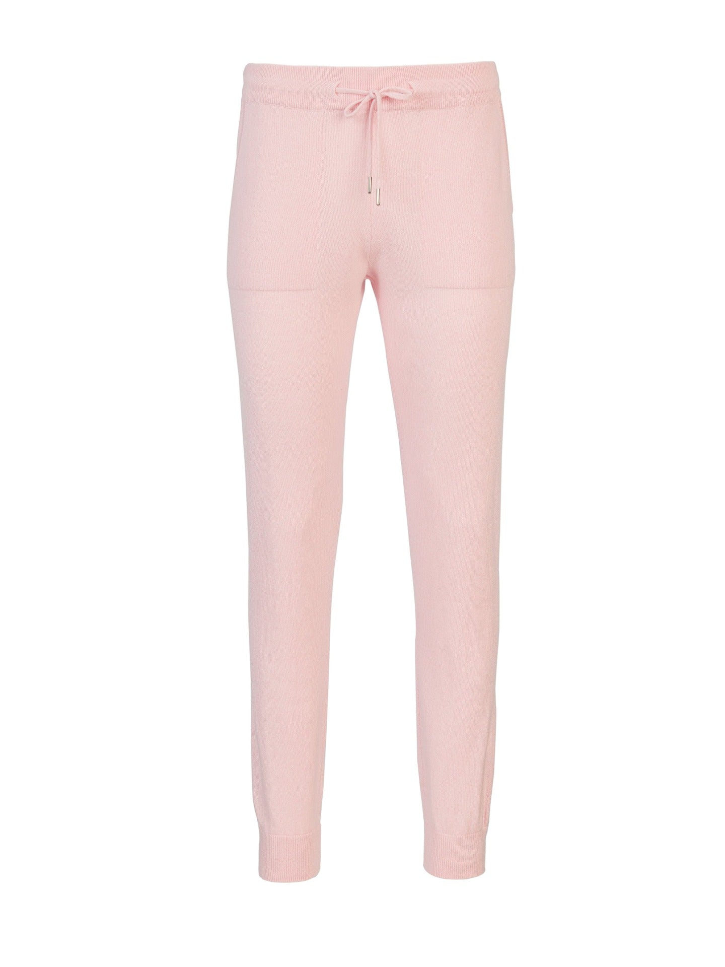 Women's Cashmere Cuffed Jogger Rosewater - Gobi Cashmere